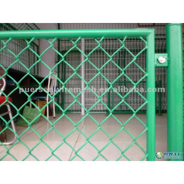 PVC-Coated Chain Link Fence